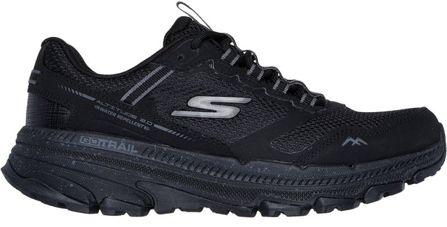Skechers go run trail altitude 2.0-rav dames wandelschoenen - zwart