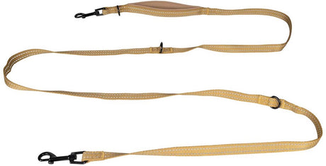 Explor duvoplus Ultimate Fit Trainingslinie Classic für Hunde 220 cm – 25 mm Honiggold