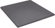 Cinderella single-split topper jersey 200 x 200 210cm (96) anthracite (tot 15cm)