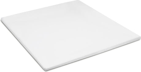 Cinderella - topper hoeslaken - tot 15 cm matrashoogte - double jersey - 80-90x200 210 cm - wit