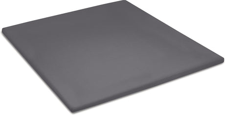 Cinderella hoeslaken - single split topper - jersey - 180x200 210 cm - tot 15 cm matrashoogte - antraciet