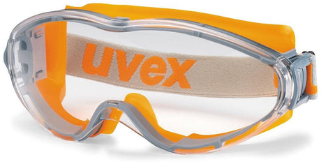 Uvex ultrasonic 9302245 ruimzichtbril oranje grijs din en 166-1 din en 170