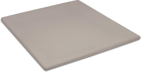 Cinderella sundays hoeslaken - topper - 100% katoen-satijn - 160x200 cm - tot 15 cm - taupe