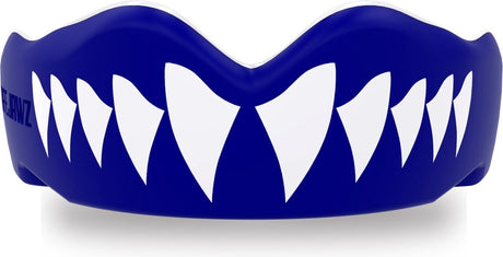 Safejawz Mundschutz Extro-Serie Shark Blue White Senior
