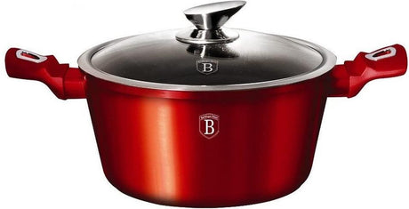Berlinger Haus Bratpfanne Burgund 2,2 Liter 20 cm Aluminium rot