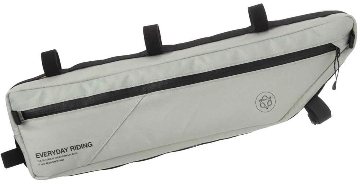 Agu venture - frame tas - 4l - fietstas - tube frame tas - waterafstotend - 3m reflectie - gerecycled polyester - hydratatie port - groen