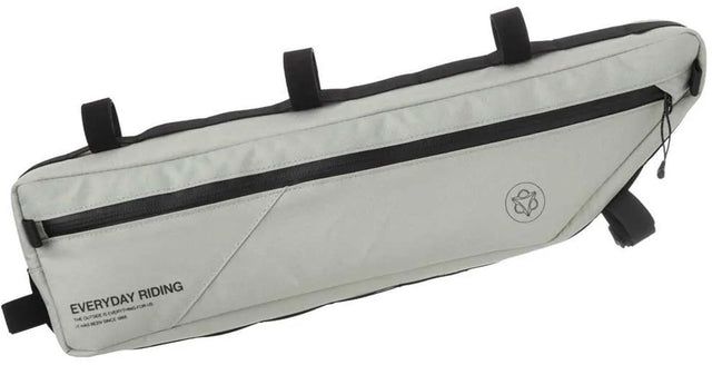 Agu venture - frame tas - 4l - fietstas - tube frame tas - waterafstotend - 3m reflectie - gerecycled polyester - hydratatie port - groen
