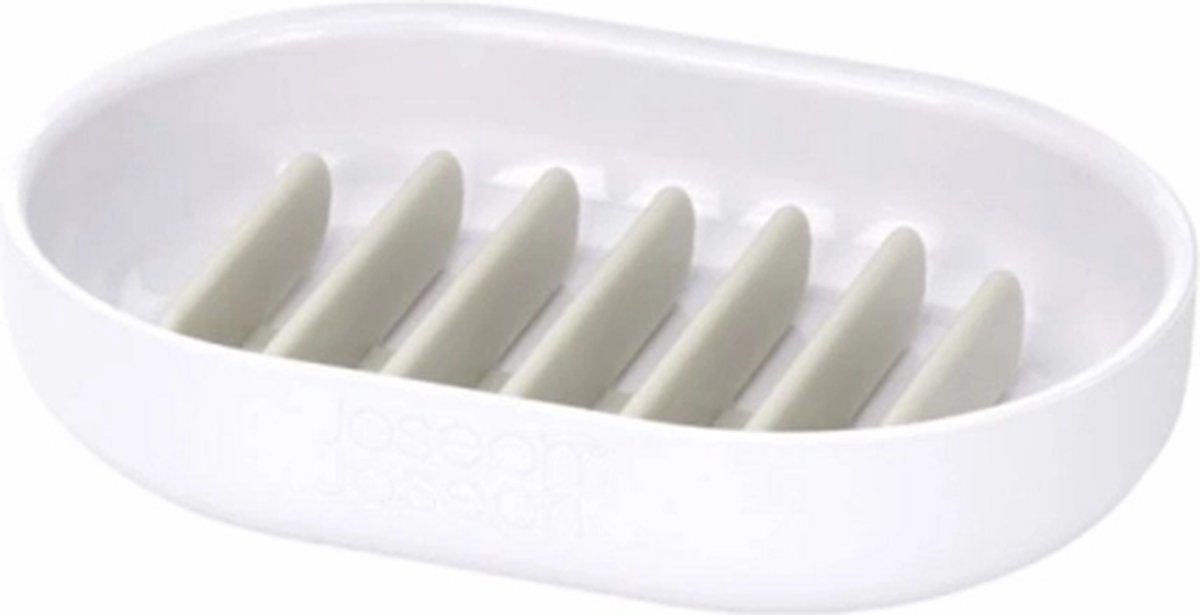 Joseph joseph zeepschaal duo quick-drain soap dish wit