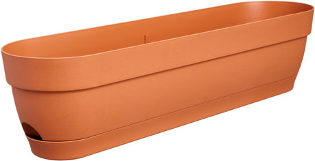 Elho vibia campana balkonbak 70 - plantenbak voor balkon - ø 69.0 x h 17.0 cm - terra