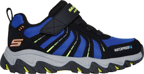Skechers rugged ranger-hydro explorer jongens wandelschoenen - zwart blauw geel oranje