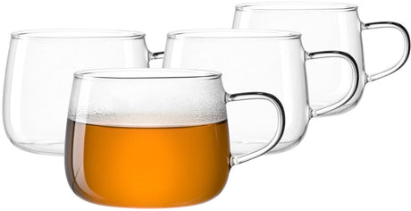Leonardo tè per te theeglas 450ml - set 4