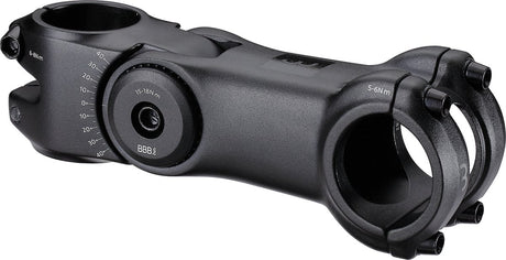 Bbb Fahrradvorbau verstellbar – verstellbarer Vorbau Rennrad, E-Bike MTB – 31,8 mm Lenker – -40° +40° Winkel – Highsix – Schwarz – 130 mm – bhs-29