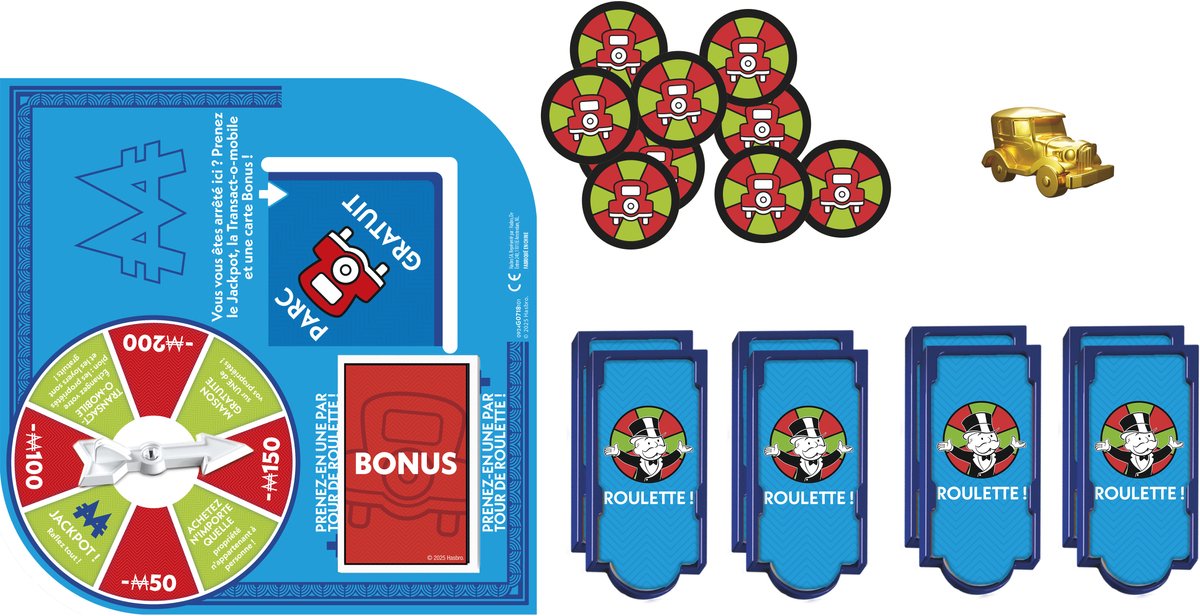Hasbro-Monopolerweiterung, kostenloses Parken