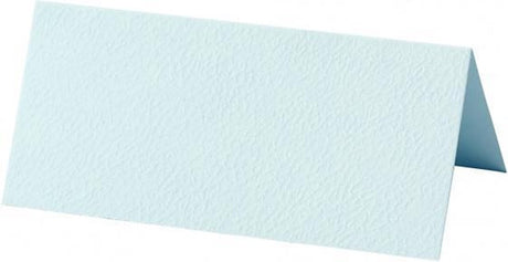 Creativ Firmen-Tischkarten, hellblau, Größe 9x4 cm, 220 g, 20 Stück