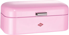 Wesco Grandy Brotkasten | 10 Liter - Größe L | Metall - rosa | Aufbewahrung in der Küche