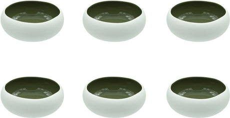 Medard de Noblat - Oslo Olive - kleine Schüssel 12 cm - 6 Stück - Steinzeug