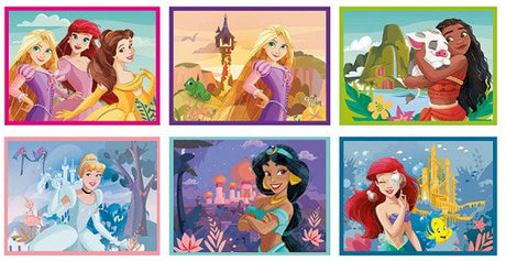 Clementoni Block -Puzzle Disney Prinzessin, 12st.