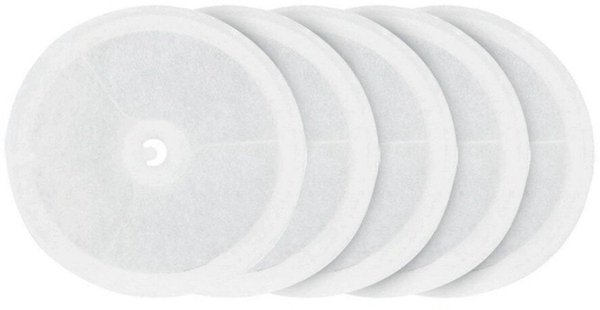 Petkit - Trinkbrunnenfilter - 5 Stück - Tiergesundheit - Mehrschichtiges Filtersystem
