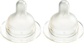Difrax breiter Flaschensauger – mittel – 3+ Monate – 2 Stück
