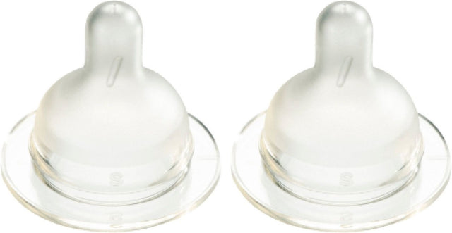 Difrax breiter Flaschensauger – mittel – 3+ Monate – 2 Stück