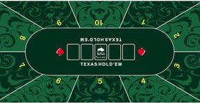 Buffalo pokerkleed groen 180x90cm 3mm