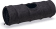 Designed by lotte kattentunnel ribbed - kattenspeelgoed - antraciet - 25x25x75 cm