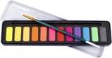 Creativ Company Aquarell-Set, Pastellfarben, 12 Farben 1 Box