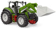 Bruder | Traktor mit Frontlader und Kippanhänger | Roadmax