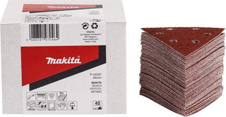 Makita Zubehör Schleifblatt 3-K K100 rot v. - P-42628 - P-42628
