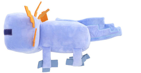 Ottosimon Minecraft Kuscheltier blauer Axolotl 44 cm Spielzeug.