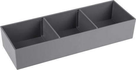 Differnz lade organizer 32 x 21 x 6 cm grijs