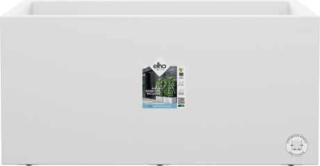 Elho vivo next lang 60 - plantenbak voor binnen buiten rechthoekig - 100% gerecycled plastic - l 59.0 x h 29.2 cm - wit