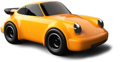Baghera Spielzeugauto – Porsche 911 gelb – 20 x 10 x 7,5 cm – in Geschenkbox – 3 Jahre