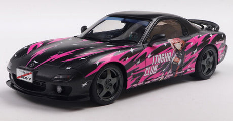 Solido Mazda RX7 FD3RS Works Itasha Club '99, Pink (Pink) Maßstab 1:18