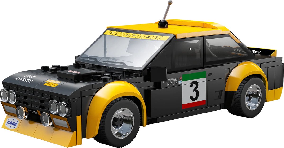 Cada | 1:20 Smart Chassis – Fiat Abarth 131 216 Teile Maßstab 1:20