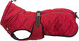 Trixie Hundemantel Minot Rot – wattiert, Fleece gefüttert, 33 cm