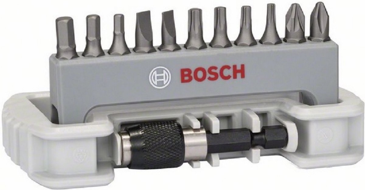 Bosch 11-teiliges Schraubendreher-Bit-Set inklusive Bithalter