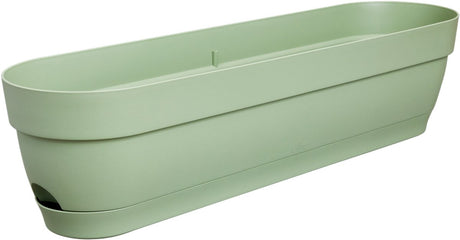 Elho vibia campana balkonbak 70 - plantenbak voor balkon - ø 69.0 x h 17.0 cm - pistachegroen