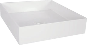 Differnz Jura Waschbecken quadratisch 42x42x10cm Poly