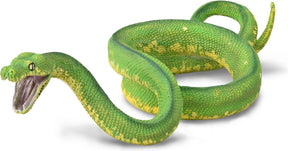 Collecta figurine - groene boompython - (l) - wilde dieren - handgeschilderd - miniatuur