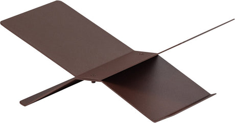 Woood Brook Bücherständer liegend - Metall - Dunkelbraun - 12x29x17 cm