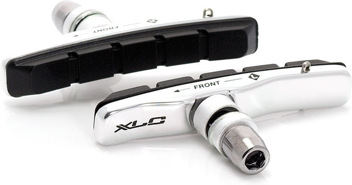 XLC BS-V02 Bremsbeläge V-Bremse – 4er-Set – 70 mm – weiß