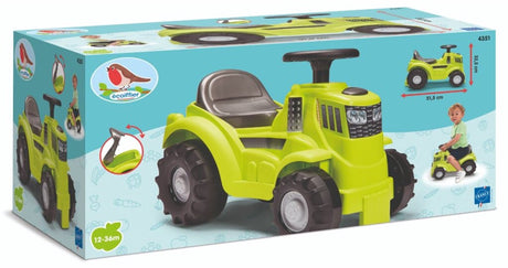 Écoiffier Ecoiffier Gehwagen-Traktor grün