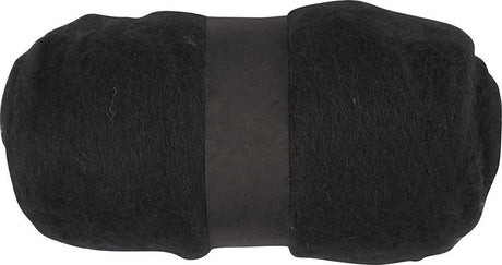Creativ Company kardierte Wolle 100gr schwarz