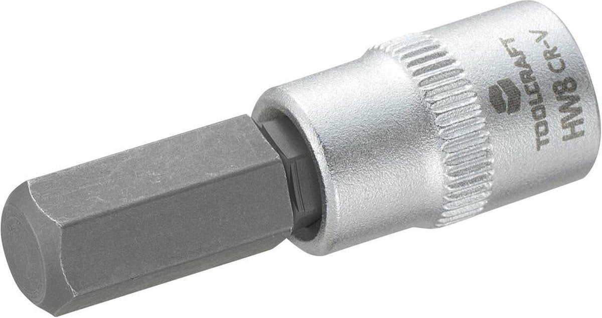 Toolcraft 816072 inbus dopsleutel-bitinzet 8 mm 1 4 (6.3 mm)