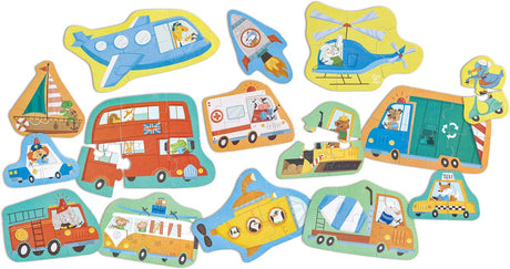 Hape Räder und Wunder-Puzzle