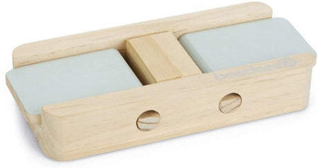 Beeztees dorix - knaagdierspeelgoed - intelligentie speelgoed - knaagdier - konijn - hout - mint - 15 cm