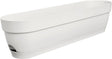 Elho Vibia Campana Balkonkasten 70 – Pflanzgefäß für Balkon – ø 69,0 x H 17,0 cm – Seidenweiß