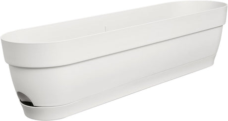 Elho vibia campana balkonbak 70 - plantenbak voor balkon - ø 69.0 x h 17.0 cm - zijdewit