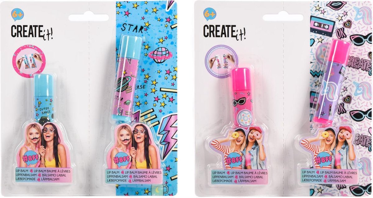 Erstelle es! Galaxy Lippenbalsam BFF
